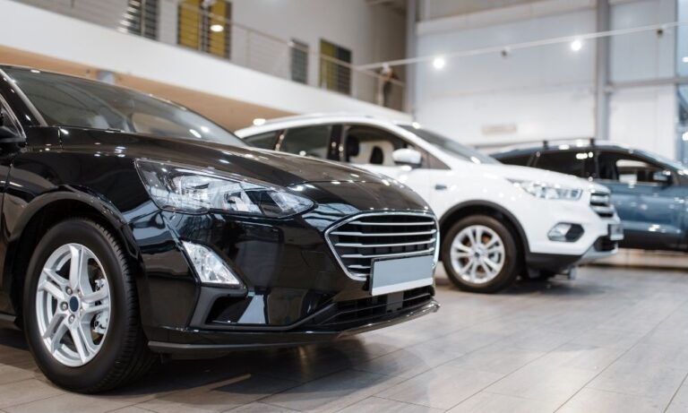 תמונה של מהמסלול לאולם התצוגה ועד הכביש